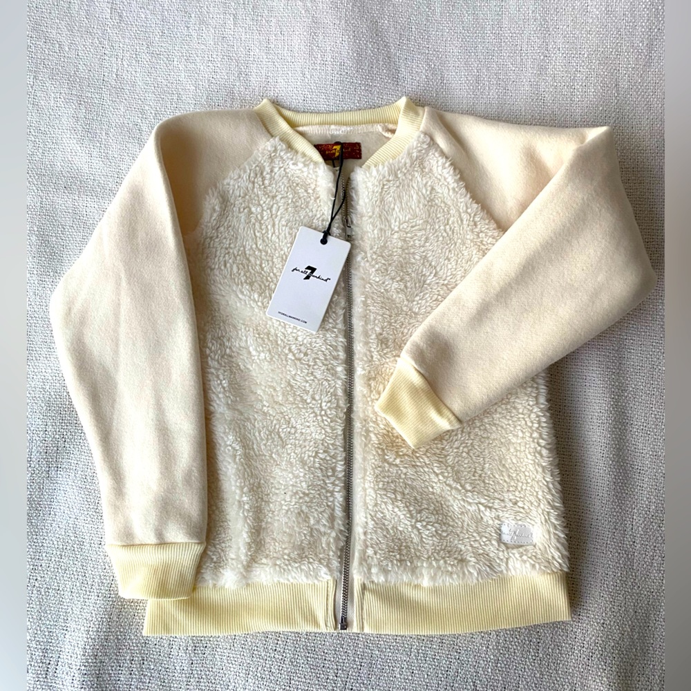 7 FOR ALL  MANKIND Zip up sweater